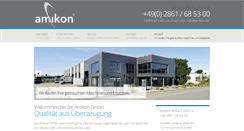 Desktop Screenshot of amikon.de